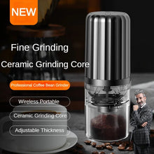 Load image into Gallery viewer, Electric Coffee Grinder Automatic USB Charging Professional Thickness Adjustable Ceramic Grinding Core Outdoor Travel Portable
