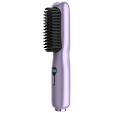 Load image into Gallery viewer, Hair Straightener Brush Heated Straightening Brush Hair Straightener Comb Gifts
