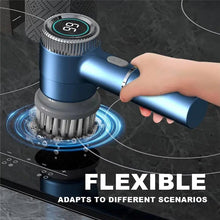 Load image into Gallery viewer, Electric Spinning Brush Handheld Electric Spin Scrubber USB Charging With 5 Replaceable Brush Heads For Tiles Glass
