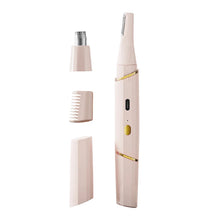Load image into Gallery viewer, 2-in-1 Electric Eyebrow Trimmer And Nose Hair Groomer USB Rechargeable Facial Hair Trimmer Pain-Free Precision Grooming Tool
