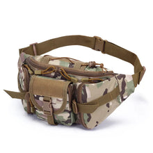 Load image into Gallery viewer, Men Tactical Waist Bag Nylon Fanny Pack Military Travel Hip Belt Bum Sports Bag Outdoor Cycling Travel Hiking Waistpack Pouch
