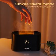Load image into Gallery viewer, Flame Essential Oil Diffuser Air Humidifier Aromatherapy Fragrance and Scent Aroma Diffuser Electric Smell for Home Freshener
