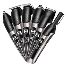 Load image into Gallery viewer, All In 1 Hair Trimmer For Men Beard Grooming Kit Electric Shaver Body Groomer Hair Clipper Facial Nose Ear Trimmer Washable
