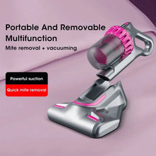 Load image into Gallery viewer, 3 in 1 UV New Mattress Vacuum Mite Remover Cordless Handheld Cleaner Powerful Suction for Cleaning Bed Pillows Clothes Sofa Dust

