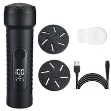 Load image into Gallery viewer, Charged Electric Foot File for Heels Grinding Pedicure Tools Professional Foot Care Tool Dead Hard Skin Callus Remover
