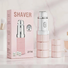 Load image into Gallery viewer, Electric Shaver for Women Lipstick-Shaped Portable Shaver Travel Female Hair Trimmer for Beauty Travel Grooming Home Salon Face
