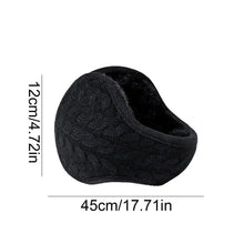 Load image into Gallery viewer, Foldable Ear Muffs Plush Earmuffs For Cold Weather Portable Soft Ear Warmers For Hiking Biking Hunting Morning Jogging
