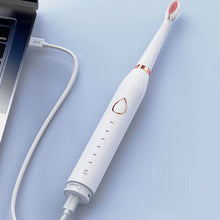 Load image into Gallery viewer, Smart Ultrasonic Electric Toothbrush for Adults Multifunction 6 Mode Sonic Teeth Tooth Brushes with Replacement Heads Household
