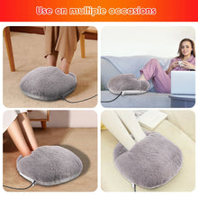 Load image into Gallery viewer, USB Foot Warmer Constant Temperature Heating Pad Soft Velvet Washable Winter Warm Foot Hand Warmer Heater for Home Office
