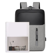 Load image into Gallery viewer, Backpack For Men Multifunctional Business Notebook Backpack USB Charging Waterproof Men's Backbag Casual Bag 15.6 Inches
