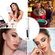 Load image into Gallery viewer, Portable 3-temperature Controlled Electric Eyelash Curler LED Digital Display Heat Long Lasting 3-Level Temp Lift Makeup Tool
