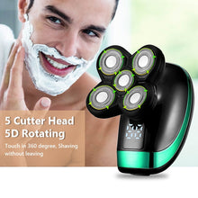Load image into Gallery viewer, 5 IN 1 Electric Razor Electric Shaver Rechargeable Shaving Machine for Men Beard Razor Wet-Dry Dual Use Waterproof Fast Charging
