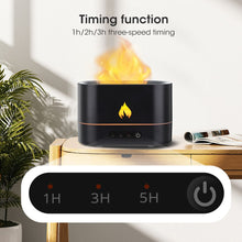 Load image into Gallery viewer, Double Color Flame Diffuser Essential Oils Fragrance Aroma Air Humidifier and Scent Diffuser Electric Smell for Home Distributor
