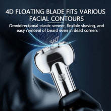 Load image into Gallery viewer, Travel Mens Shaver Mini Electric Razor for Men USB Rechargeable Beard Shaver Small Size Shavers Compact Razor Wet Dry Use

