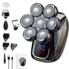 Load image into Gallery viewer, Head Shavers for Bald Men Rotary Electric Razor Cordless Shaver for Men Multifunctional Electric Razors for Bald Men Waterproof
