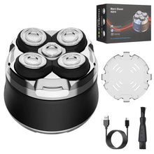 Load image into Gallery viewer, Rechargeable 5 Blades Hair Cutting Machine Man's Shaver LED Display Electric Waterproof Razor and Beard Trimmer Bald Head Shaver

