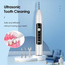Load image into Gallery viewer, Electric Dental Tartar Scraper Ultrasonic Dental Scaler for Teeth Cleaning Stone Plaque Remover Eliminator with Intraoral Camera
