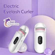 Load image into Gallery viewer, Electric Heated Eyelash Curlers Portable Long-Lasting Styling Eyelash Curler Electric Heated Comb Makeup Tool
