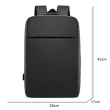 Load image into Gallery viewer, Business Backpack For Men Large-capacity Waterproof Bag USB Charging Rucksack For Male Laptop Bagpack 15.6' Portable Travel Bag
