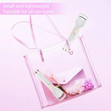 Load image into Gallery viewer, Pain-free Eyelash Curler Portable Electric Heated Eyelash Curler with Fan Usb Rechargeable 2-in-1 Multifunctional Tool for Quick
