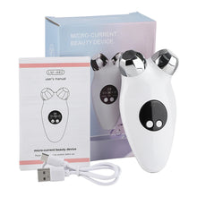 Load image into Gallery viewer, Face Lifting Massager EMS Microcurrent Massager Facial Wrinkle Lift Machine Heated Face Massage Facial Microcurrent Anti Wrinkle
