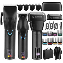 Load image into Gallery viewer, Hair Cutting Machine New 3 in 1 Professional Hair Clipper and Electric Shaver Set for Barber Men Hair Trimmer Shaver
