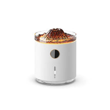 Load image into Gallery viewer, Volcano Flame Essential Oil Aroma Diffuser 350ML Smoke Circle Air Humidifier USB Ultrasonic Mist Maker Fragrance Mini Humidifier
