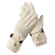 Load image into Gallery viewer, 1 Pair Women Winter Warm Gloves Touch Screen Fleece Lined Windproof Gloves Thicken Warm Snow Gloves for Outdoor Cycling Skiing
