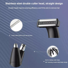 Load image into Gallery viewer, 3 in 1 Electric Hair Shaver Nose Hair Trimmer Eyebrow Trimmer With LED Display Lady Shaver Bikini Line Zone Pubic Hair Removal
