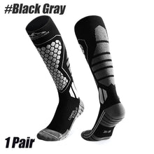 Load image into Gallery viewer, Wool Ski Sock for Men and Women Breathable Sports Socks Long Tube Snow Socks Anti-slip
