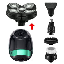 Load image into Gallery viewer, 5 IN 1 Electric Razor Electric Shaver Rechargeable Shaving Machine for Men Beard Razor Wet-Dry Dual Use Waterproof Fast Charging
