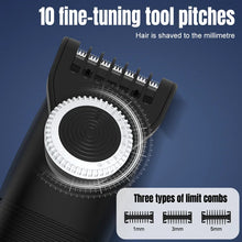 Load image into Gallery viewer, Electric Beard Trimmer Razor for Men Trim Edge Shave Wet or Dry with Waterproof Design – Adjustable Guard Body Hair Trimmer
