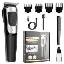 Load image into Gallery viewer, Professional Men's Hair Clipper Retro Oil Head Hair Cutting Gallery Carving Pusher USB Hairdresser for Men Barber
