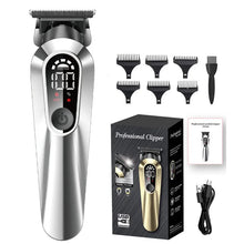 Load image into Gallery viewer, Professional Digital Men's Electric Hair Clipper Household Hair Trimmer Multifunctional Hair Salon Hairdressing Machine
