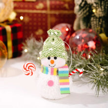 Load image into Gallery viewer, LED Light Christmas Snowman Lights Glowing Feature Top Hat Design Snowman LED Lights Handmade Christmas Snowman Decoration
