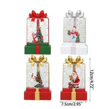 Load image into Gallery viewer, Creative Christmas Gift Box Water Injections Night Lighting Crafts

