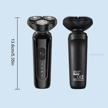 Load image into Gallery viewer, Efficient Floating Heads Men's Electric Razors for Quick Grooming USB Charging Beard Trimmer Convenient Travel Shaver
