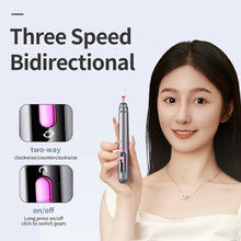 Load image into Gallery viewer, Professional Nails Electric Nail Polisher Drill Bits Grinding Polishing Dead Skin Removal Manicure Machine Art Sanding File Pen
