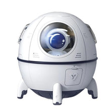 Load image into Gallery viewer, Portable Mini Humidifier Astronaut Space Small Cool Mist Humidifiers 220ML USB Desktop Humidifier with Auto Shut Off Night Light

