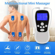 Load image into Gallery viewer, Electric Professional Muscle Stimulator Physiotherapy 8 Modes EMS Unit Machine Electrostimulator Pulse Body Massager Pads
