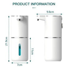 Load image into Gallery viewer, Automatic Soap Dispenser Touchless Usb Rechargeable Electric Adjustable Foam Practical Smart Sensor Soap Dispenser
