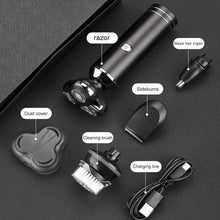 Load image into Gallery viewer, Men's Electric Shaver Safety Epilator Nose Trimmer Rechargeable Face Beard Razor Depilator Facial Hair Removal Shaving Machine
