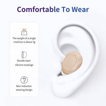 Load image into Gallery viewer, Intelligent New Style Hearing Aid Rechargeable Low-Noise Wide-Frequency One-Click Operation Sound Amplifier Deaf Hearing Aids
