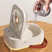 Load image into Gallery viewer, 2.5L Large-capacity Desktop Humidification Spray Fan Portable USB Household Large Wind Silent Humidifier

