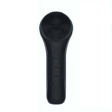 Load image into Gallery viewer, Mini Portable Rechargeable Heating Electric Usb Ultrasonic Vibration Silicond Facial Cleansing Brush
