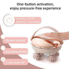 Load image into Gallery viewer, Rechargeable Head Massage Instrument Waterproof Scalp Stress Scalp Massager Body Massage Head Massager Body Relaxation

