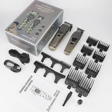 Load image into Gallery viewer, 2 in 1 All-metal Electric Hair Clippers Set High-power Hair Trimmer for Men Barber Hair Cutting Machine Tools
