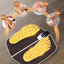 Load image into Gallery viewer, Electric EMS Foot Massager Pad Muscle Stimulator Foot Cushion Foldable Foot Massager Mat With Remote Control for Man Woman
