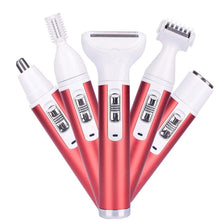 Load image into Gallery viewer, Portable Electric Razor for Women Body Nose Hair Trimmer Face Shavers Eyebrow Legs Armpit Bikini Hair Remover Women Epilator
