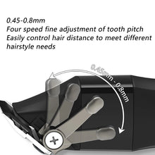 Load image into Gallery viewer, Men's Electric Hair Clipper 3 Beauty Sets Hair Trimmer Shaver Oil Head Trimmer Rechargeable LCD Display Hair Salon Hair Clipper
